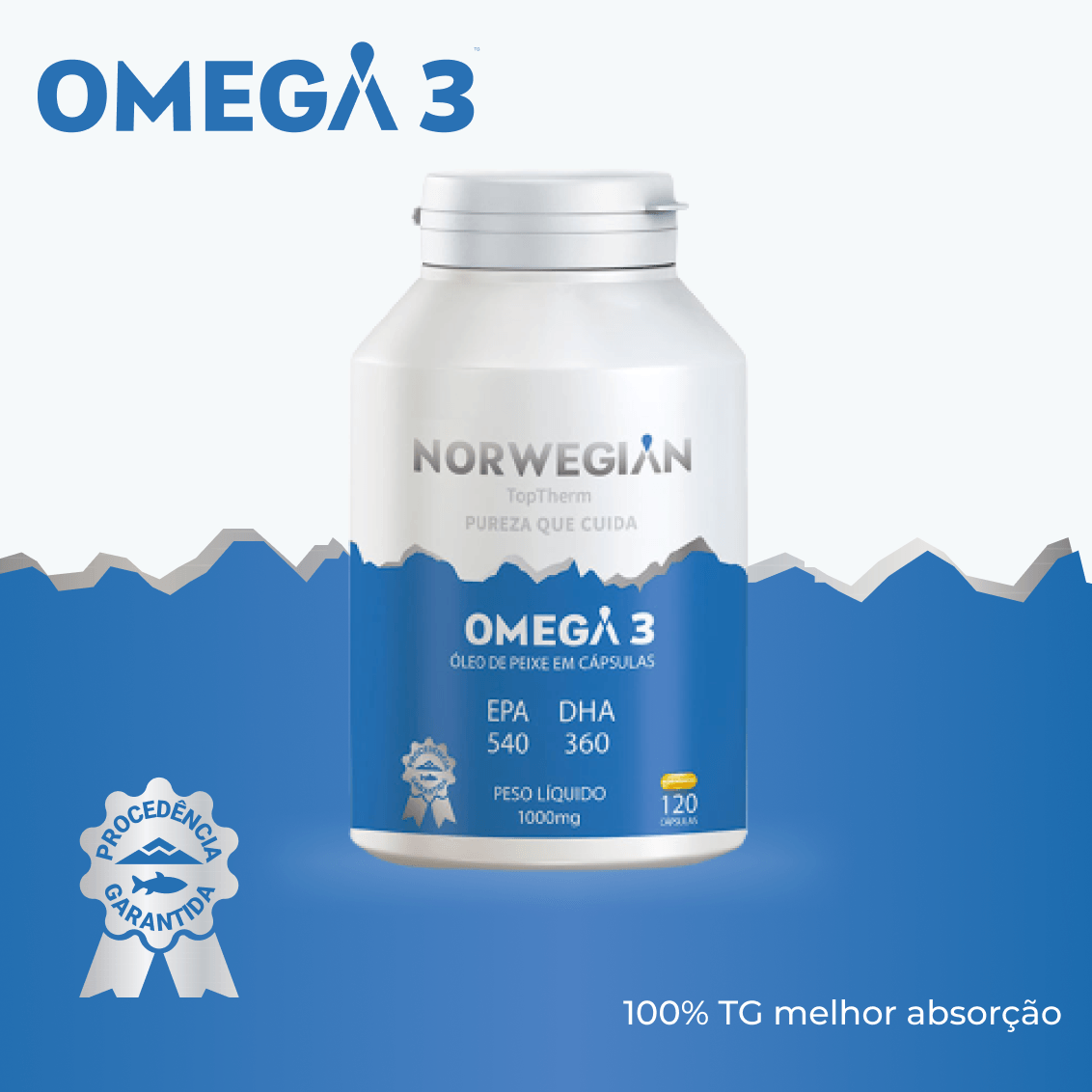 Ômega 3 Norwegian TopTherm